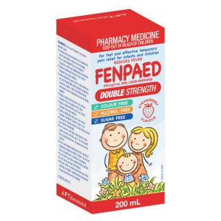 Fenpaed Double Strength Oral Liquid Ibuprofen 200mg/5ml 200ml