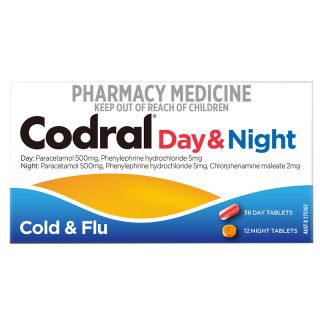Codral PE Day & Night Cold & Flu 48 Tablets