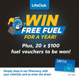 LifeClub 'Win Free Fuel For A Year' Campaign