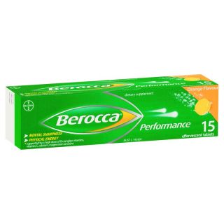 Berocca Performance Orange 15 Effervescent Tablets