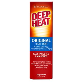 Deep Heat Regular Pain Relief 50g