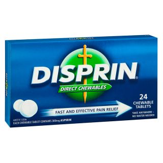 Disprin Direct 300mg 24 Chewable Tablets