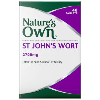 Nature's Own St John's Wort 2700mg 40 Tablets