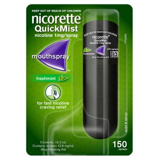 Nicorette QuickMist Mouth Spray Freshmint 1mg/spray 150 Sprays