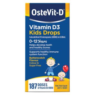 OsteVit-D Vitamin D3 Kids Oral Drops 15ml