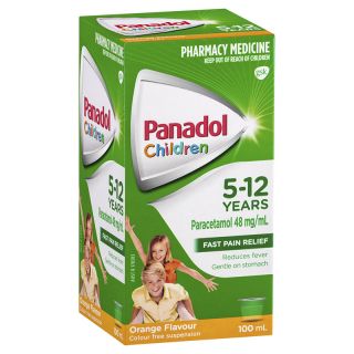 Panadol Children 5 - 12 Years Orange Suspension 100ml