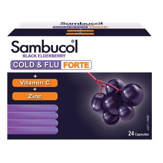 Sambucol Cold And Flu Forte 24 Capsules