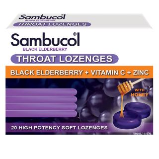 Sambucol Throat Lozenges 20 Pack
