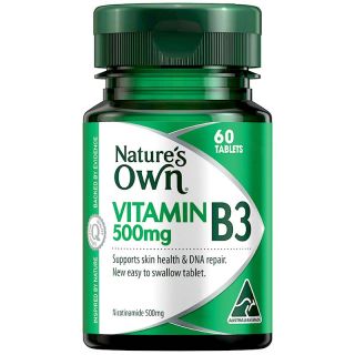 Nature's Own Vitamin B3 500mg 60 tablets