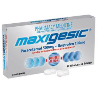 Maxigesic 12 Tablets
