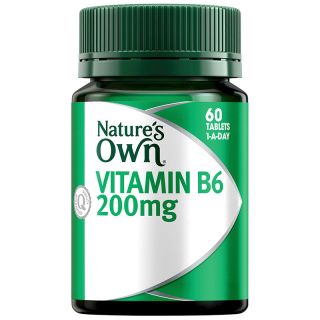 Nature's Own Vitamin B6 200Mg 60 Tablets