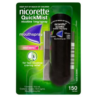 Nicorette QuickMist Cool Berry 150 Sprays