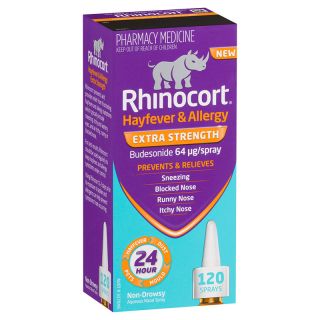 Rhinocort Hayfever & Allergy Extra Strength Nasal Spray 64mcg 120 Sprays