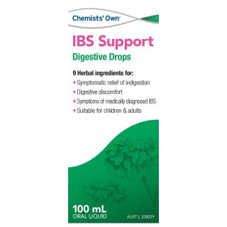 Chemists' Own IBS Support Digestive Drops 100ml